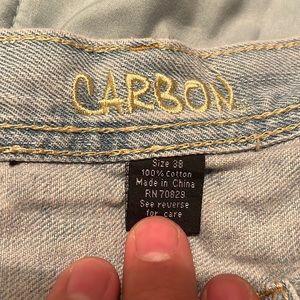 Carbon Jean Shorts